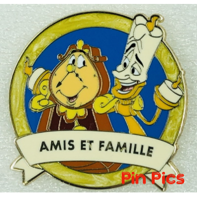 Cogsworth and Lumiere - Friends and Family - One Family - Mystery