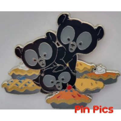 Loungefly - Bears with Pies - Princess Sidekicks and Desserts - Mystery - Brave - Merida Brothers
