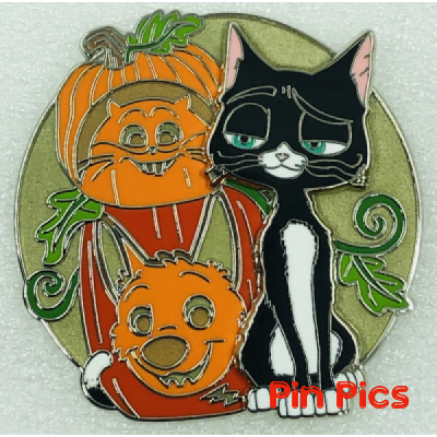 Mittens, Rhino and Bolt - Pumpkin - Halloween