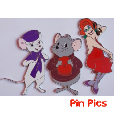 DLP - The Rescuers - Pin Trading Time - Set