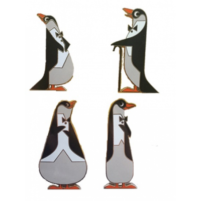 DSSH - Mary Poppins Returns - 4 Penguin Pin Set 