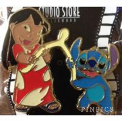 DSF - Thanksgiving - Lilo and Stitch with a Wishbone