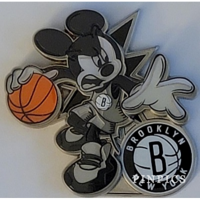 NBA Brooklyn Nets Logo Pin
