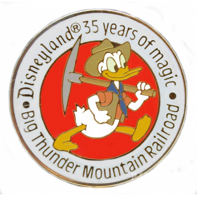 DL - 35 Years of Magic Set - Big Thunder Mountain Railroad (Donald Duck)