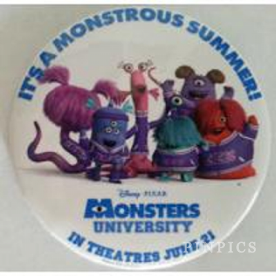 Button - DLR - Monsters University - Monstrous Summer Promo (EEK Sorority)