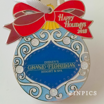 WDW - Grand Floridian - Resort Baubles Ornament - Holiday 2018