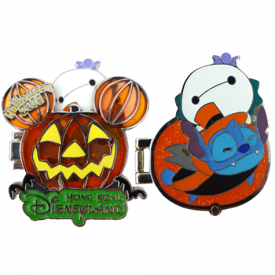 Hong Kong Disneyland deals LE 300 Halloween 2017 GID Rare Disney pin