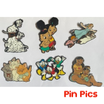 Disney Parks Munchlings Characters Pin Trading Reversible Lanyard NEW