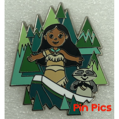 Pocahontas and Meeko - USA - Its a Small World - Mystery