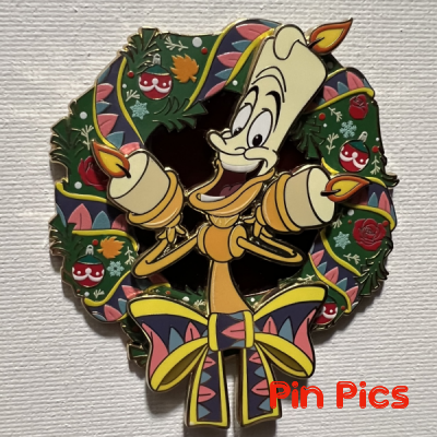 DEC - Lumiere - Beauty and the Beast - Holiday Wreath