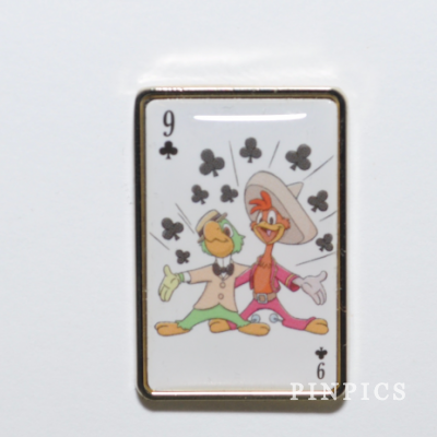 JDS - Jose & Panchito - 9 - Playing Cards - From a 4 Pin Set