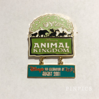 WDW - Animal Kingdom - Pin Celebration Countdown - Dangle - April