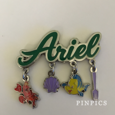 Loungefly Ariel name pin 