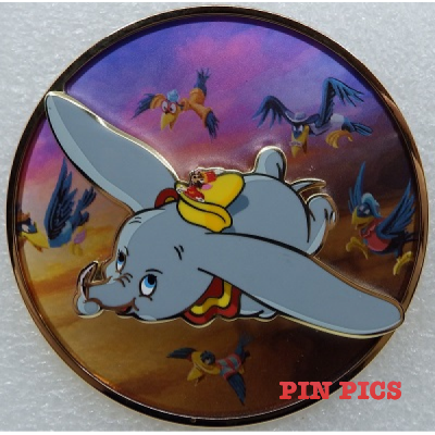 Artland – Dumbo, Jim “Dandy” Crow, Fats, Deacon, Dopey, and Specks – Pin On Glass