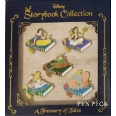 WDI - Storybook Collection - A Treasury Of Tales 5 Pin Set