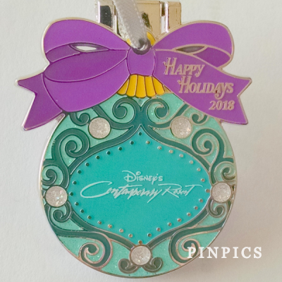 WDW - Contemporary - Resort Baubles Ornament - Holiday 2018