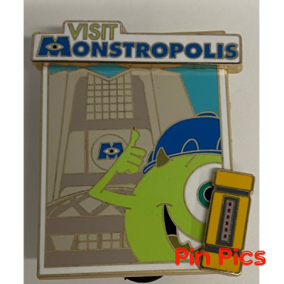 DL - Mike - Visit Monstropolis - Dream Destinations - Pixar Monsters Inc
