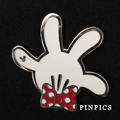 HKDL - Minnie Mouse - Glove - Hidden Mickey