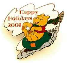 Disney Auctions - Winnie the Pooh Holiday ( Pooh on Innertube )