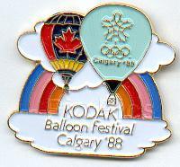 Kodak Balloon Festival - Calgary - Black Maple Leaf