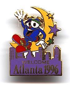 Atlanta 1996 Izzy Welcome