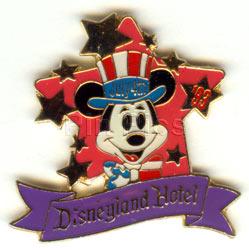 Disneyland Hotel - July 4, 1993 Cast Member (Mickey)