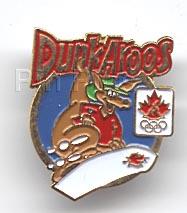 Dunkaroos Canadian team sponsor pin