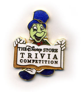 Jiminy Cricket CM Trivia Pin (Error)