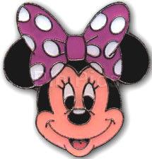 Germany ProPin - Minnie with Pink and White Polka-Dotted Bow