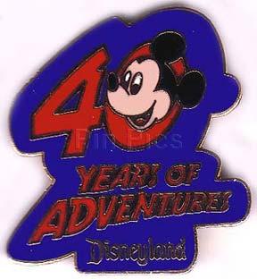 DLR - 40 Years of Adventure (Mickey)
