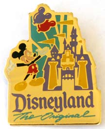 DLR - Disneyland The Original (Castle w/ Mickey)
