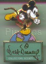 WDCS - 2000 Membership Pin (Mickey On World)