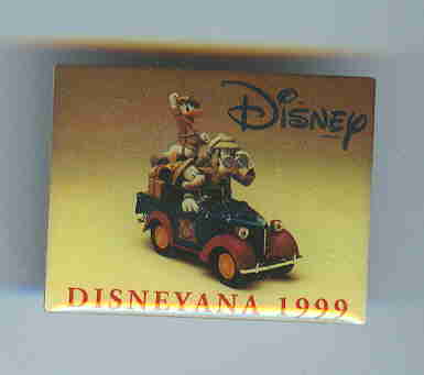 Disney Gallery Event Piece Pin 1999 Disneyana Convention