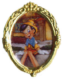 DL - LE Oval Character of the Month - March (Pinocchio)