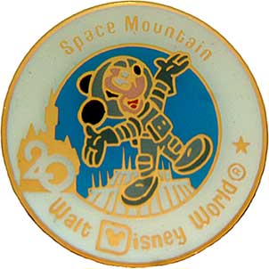 WDW - Mickey Mouse - Space Mountain - 20th Anniversary