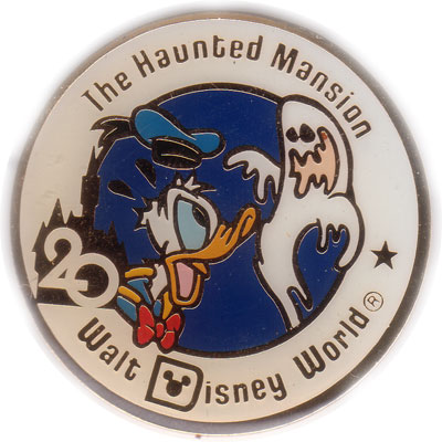 WDW - Donald Haunted Mansion - 20th Anniversary