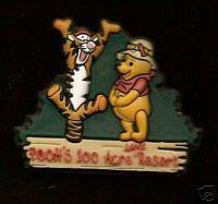 WDW - Pooh and Tigger - 100 Acre Lake and Resort - Rubber