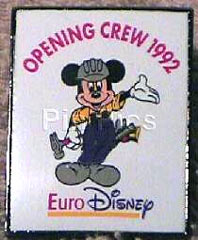 Euro Disney - Mickey - Opening Crew 1992
