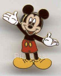 Mickey with arms outstretched