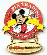 Disney Trading Pins 16577 Pin Trading Around the World Dangle - Walt Disney  World Resort (Surprise Release)