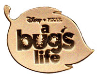 A Bug's Life Title Pin from framed set
