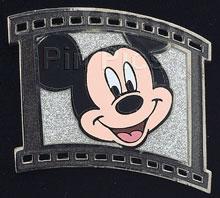 Disney Auctions - Mickey Mouse Film Reel Pin (Black Prototype)