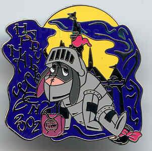 WDW - Eeyore - AP - Dressed as Knight - Happy Halloween 2002