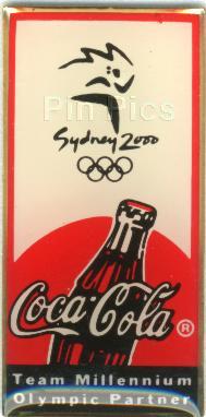 Coca-Cola - bottle and games logo