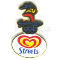 Streets sponsor pin
