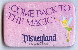 Come Back to the Magic - Disneyland (Button)