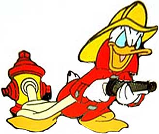 DLR - Fireman Donald Duck