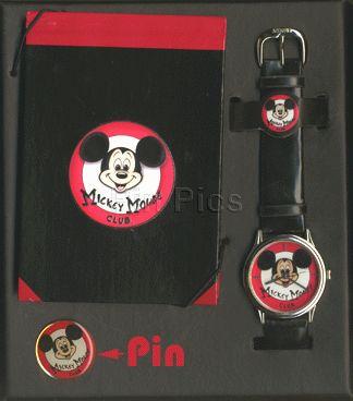 Mickey Mouse Club Pin Watch Edition