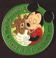 WDW - Mickey Mouse - 4th Annual Teddy Bear Convention 1991 