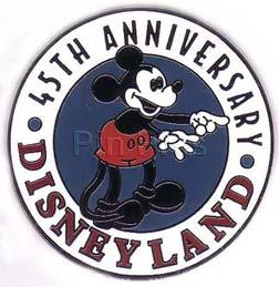 DLR - 45th Anniversary (Round Mickey)